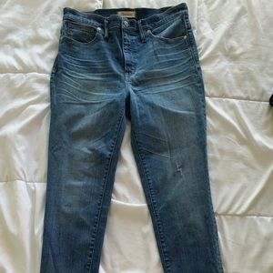 Madewell skinny jeans